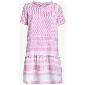 Cecilie Copenhagen Pink & White Shift Dress
